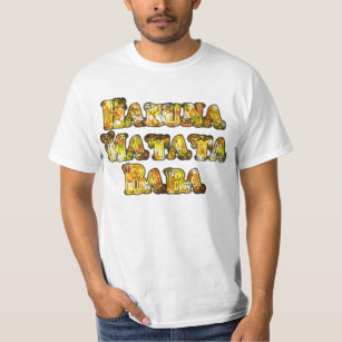 Hakuna Matata Baba Gift  Cool Vintage Tee Shirts
