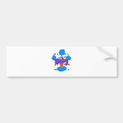 Hakuna Matata Baby Blue Bumper Sticker