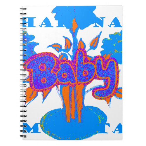 Hakuna Matata Baby Blue Notebook