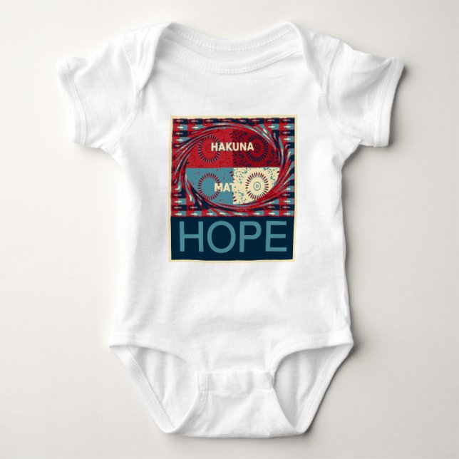 Hakuna matata baby bodysuit (Front)