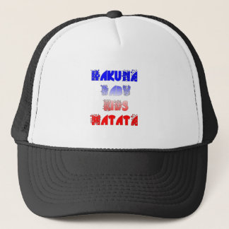 Hakuna Matata Baby & Kids: French Color Design Trucker Hat