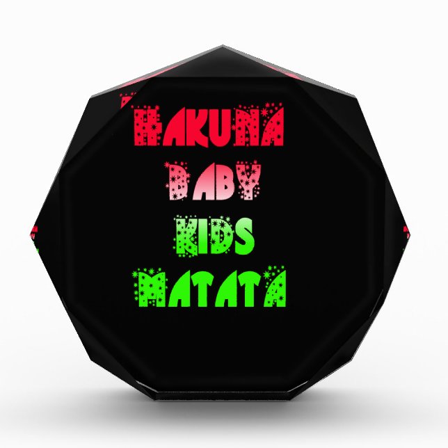Hakuna Matata Baby Kids Gifts  amazing  color desi (Front)