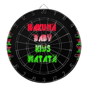 Hakuna Matata Baby Kids Gifts amazing color desi Dart Board
