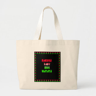 Hakuna Matata Baby Kids Gifts amazing color desi Large Tote Bag