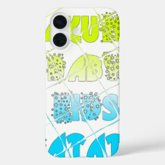 Hakuna Matata Baby Kids Happy Colors Art Print Des iPhone 16 Case