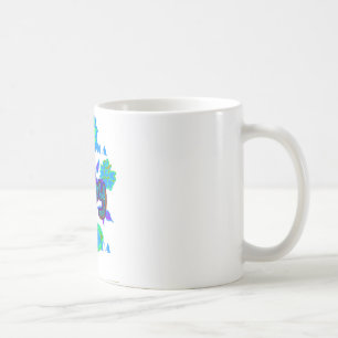 Hakuna Matata Baby Kids: Vibrant Art, Flowers & "N Coffee Mug