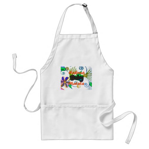 Hakuna Matata Babypng Adult Apron