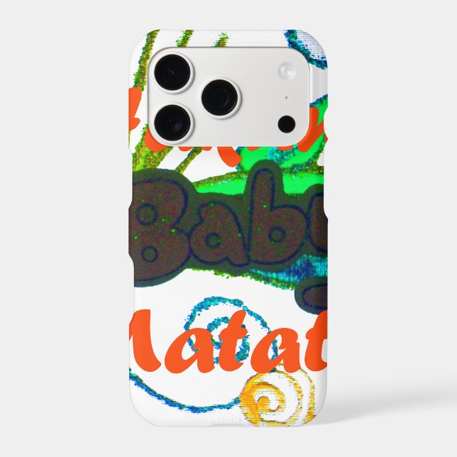 Hakuna Matata Baby.png Case-Mate iPhone Case (Back)