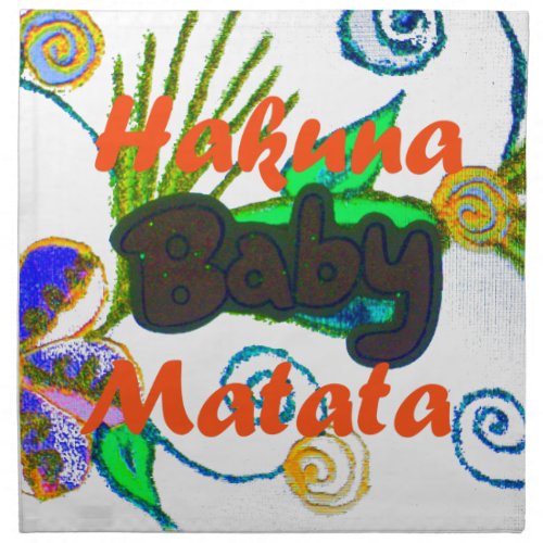 Hakuna Matata Babypng Napkin