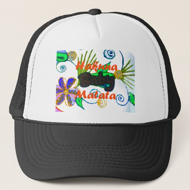 Hakuna Matata Baby.png Trucker Hat (Front)