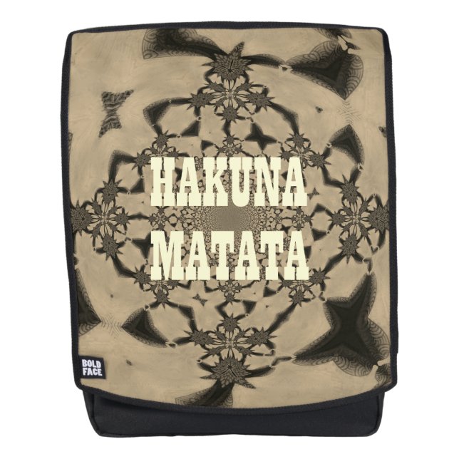 Hakuna Matata Backpack (Front)