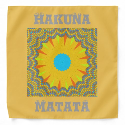 Hakuna Matata Bandana