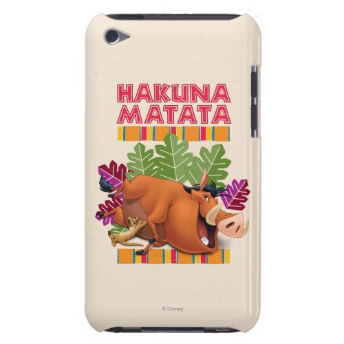 Hakuna Matata Barely There iPod Cover