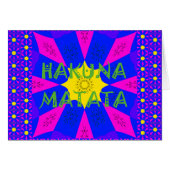 Hakuna Matata Beautiful Amazing Design Colors (Front Horizontal)