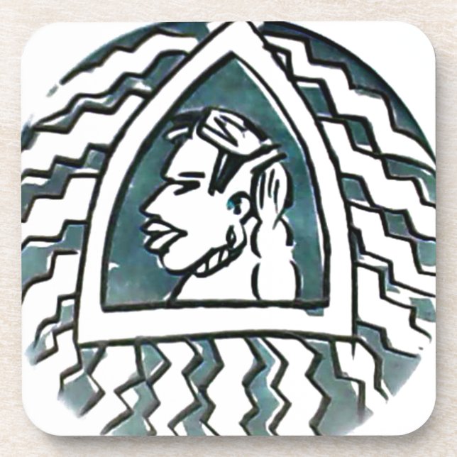 Hakuna Matata Beautiful Uniquely Exceptional Beverage Coaster (Front)