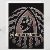 Hakuna Matata Bongo Flavor. (Front/Back)