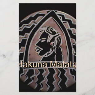 Hakuna Matata Bongo Flavor. Stationery