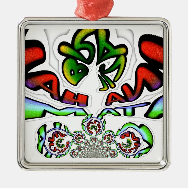 Hakuna Matata Brazil Gift Metal Ornament (Front)