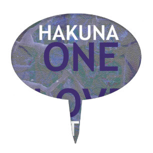 HAKUNA MATATA CAKE TOPPER