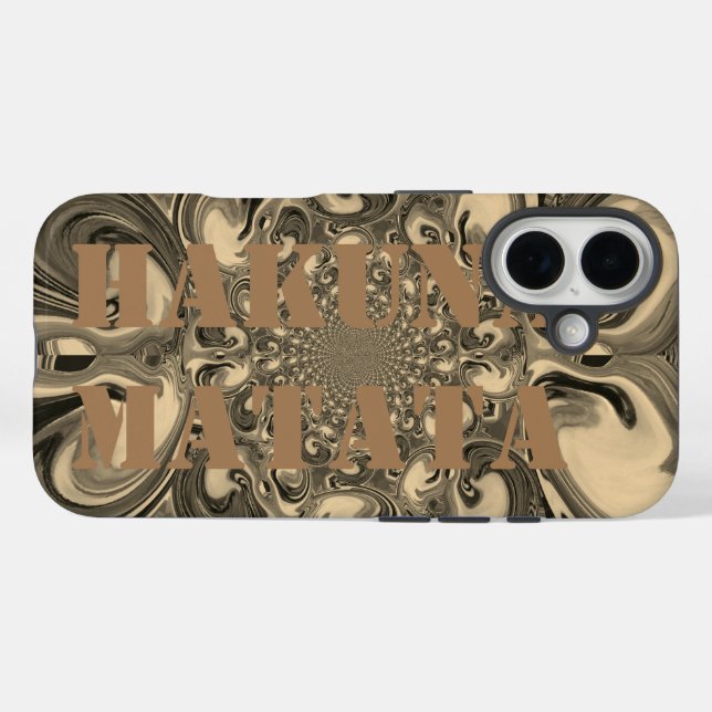 Hakuna Matata Case-Mate iPhone Case (Back (Horizontal))