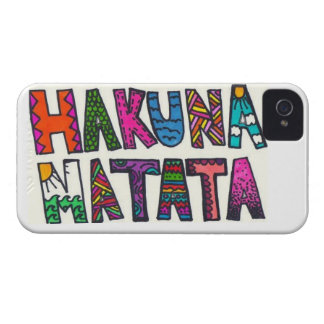 Hakuna Matata Case-Mate iPhone 4 Case
