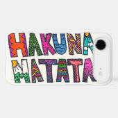 Hakuna Matata Case-Mate iPhone Case (Back (Horizontal))