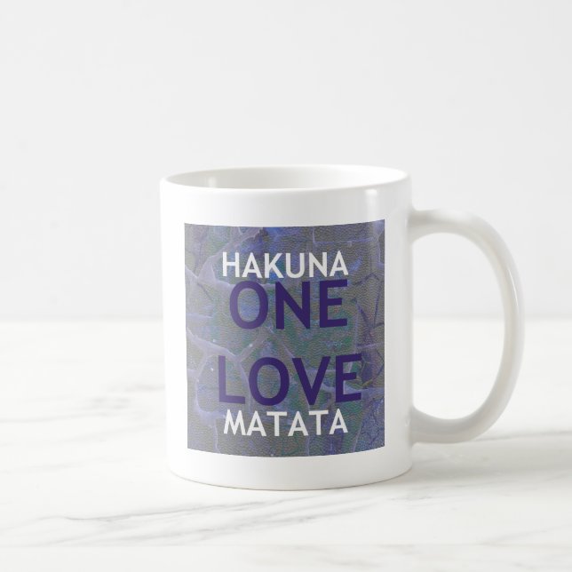 HAKUNA MATATA COFFEE MUG (Right)