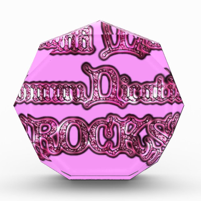 Hakuna Matata Communication ROCKS Art Print Award (Front)