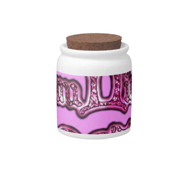 Hakuna Matata Communication ROCKS Art Print Candy Jar (Front)