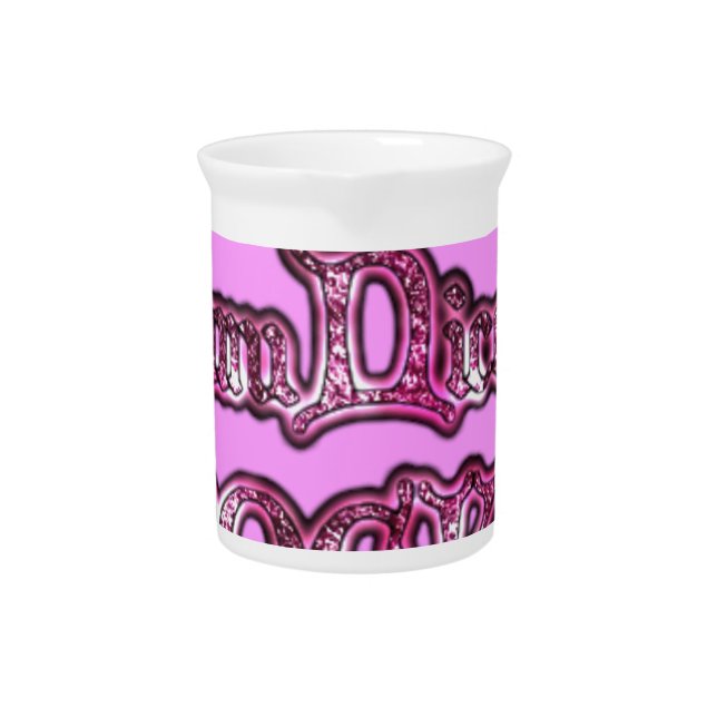 Hakuna Matata Communication ROCKS Art Print Drink Pitcher (Front)