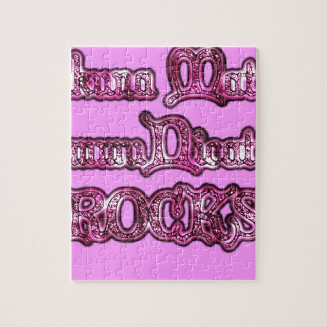 Hakuna Matata Communication ROCKS Art Print Jigsaw Puzzle (Vertical)