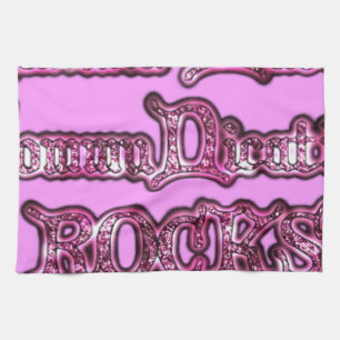 Hakuna Matata Communication ROCKS Art Print Kitchen Towel