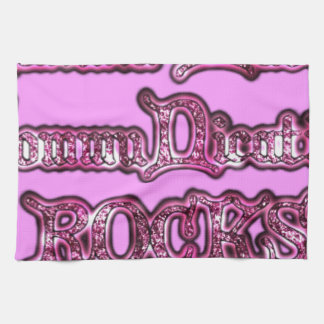 Hakuna Matata Communication ROCKS Art Print Kitchen Towel