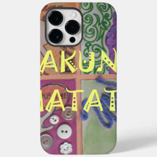 Hakuna Matata cute amazing work of art.png Case-Mate iPhone 14 Pro Max Case