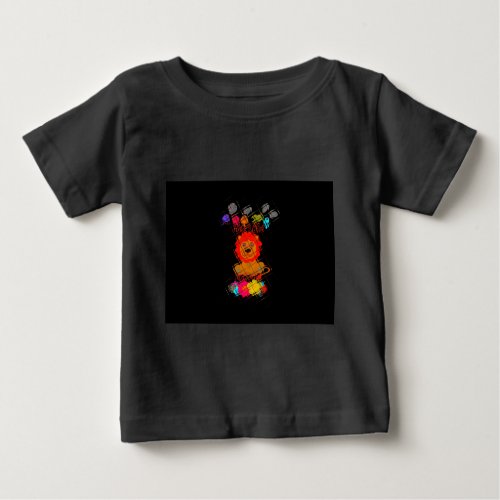 Hakuna Matata cute baby lion king design Baby T_Shirt