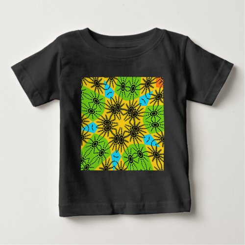 Hakuna Matata Elegant traditional Motif Vector Baby T_Shirt
