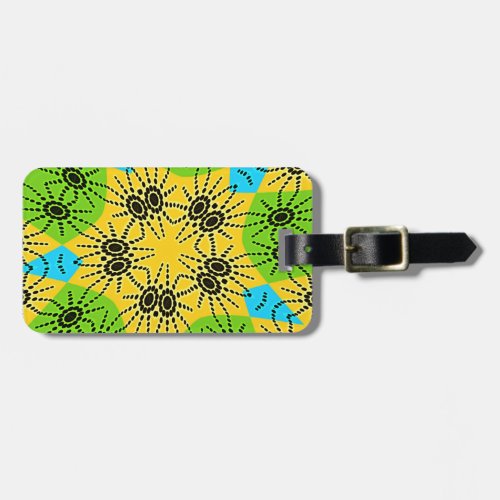 Hakuna Matata Elegant traditional Motif Vector Luggage Tag