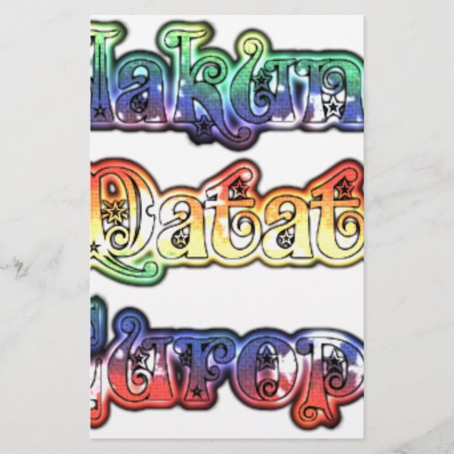 Hakuna Matata Europe Art Print/Graphic (Front)