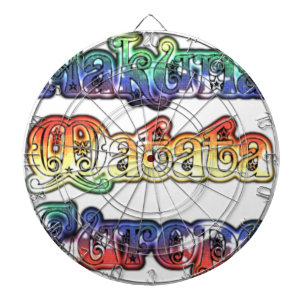 Hakuna Matata Europe Art Print/Graphic Dartboard With Darts