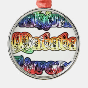 Hakuna Matata Europe Art Print/Graphic Metal Ornament