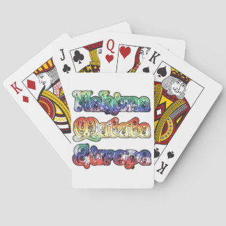 Hakuna Matata Europe Art Print/Graphic Poker Cards