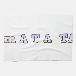 Hakuna Matata France Art Print/Graphic Kitchen Towel
