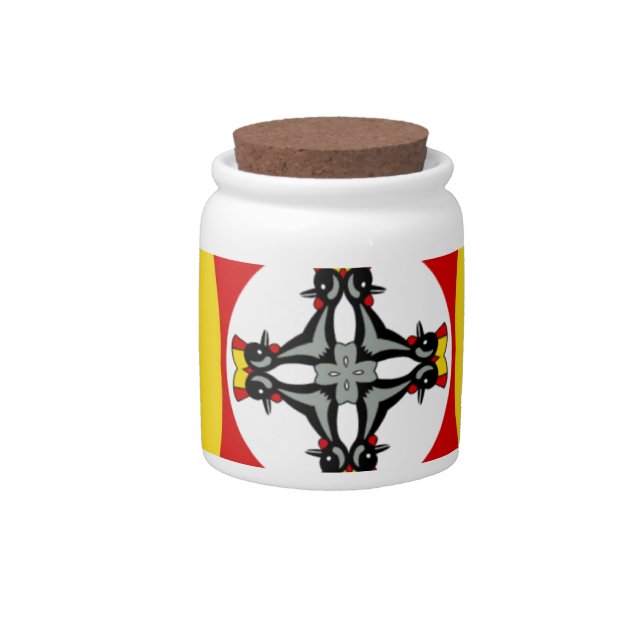 Hakuna Matata Fun Rasta Colors: Vibrant & Carefree Candy Jar (Front)