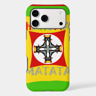 Hakuna Matata Fun Rasta Colors: Vibrant & Carefree iPhone 17 Pro Max Case