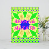 Hakuna Matata - Geometrical Global inspired custom (Standing Front)