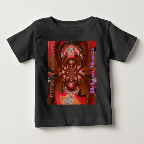 Hakuna Matata Gifts Haloween Special red Baby T_Shirt