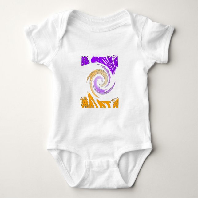 Hakuna Matata Gifts stars.png Baby Bodysuit (Front)