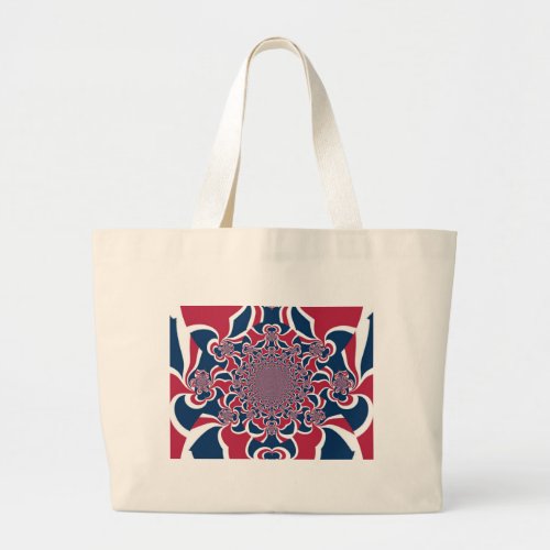 Hakuna Matata Gifts trendy stylish red and bluejp Large Tote Bag