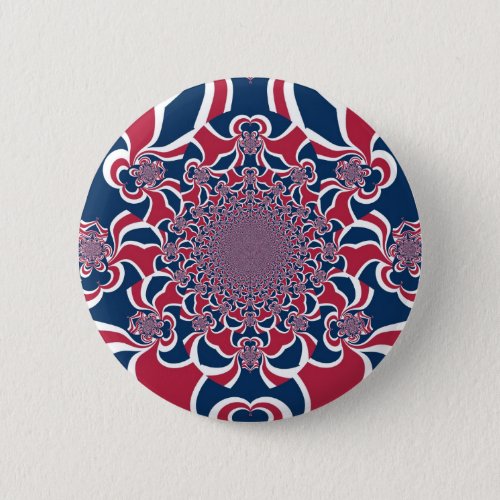 Hakuna Matata Gifts trendy stylish red and bluejp Pinback Button