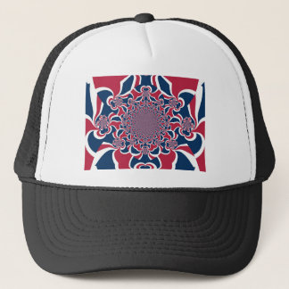 Hakuna Matata Gifts trendy stylish red and blue.jp Trucker Hat